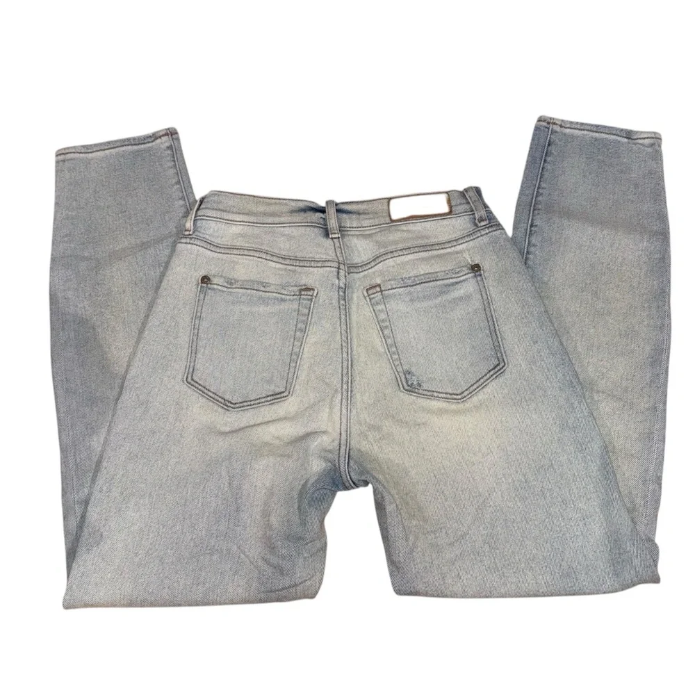 7 For All Mankind Luxe Vintage High Waist Josefina Light Blue Size 24